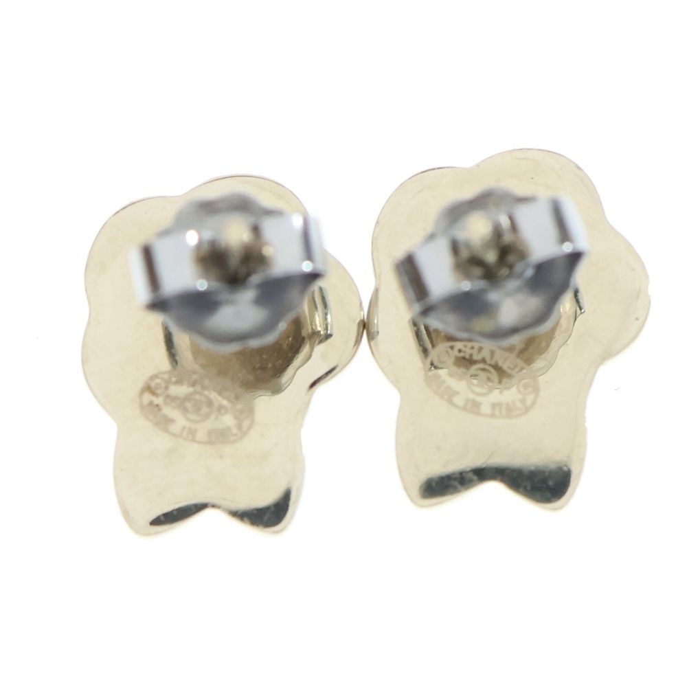 CHANEL (シャネル) ココマーク カメリア ピアス レッド×ピンク 05P