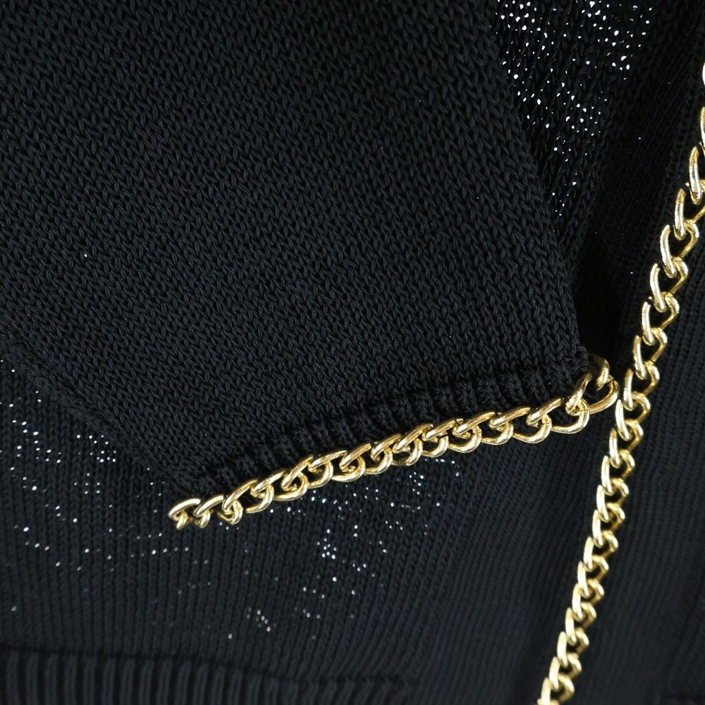 BED J.W. FORD (ベッドフォード) 24SS Chain Knit Cardigan チェーン