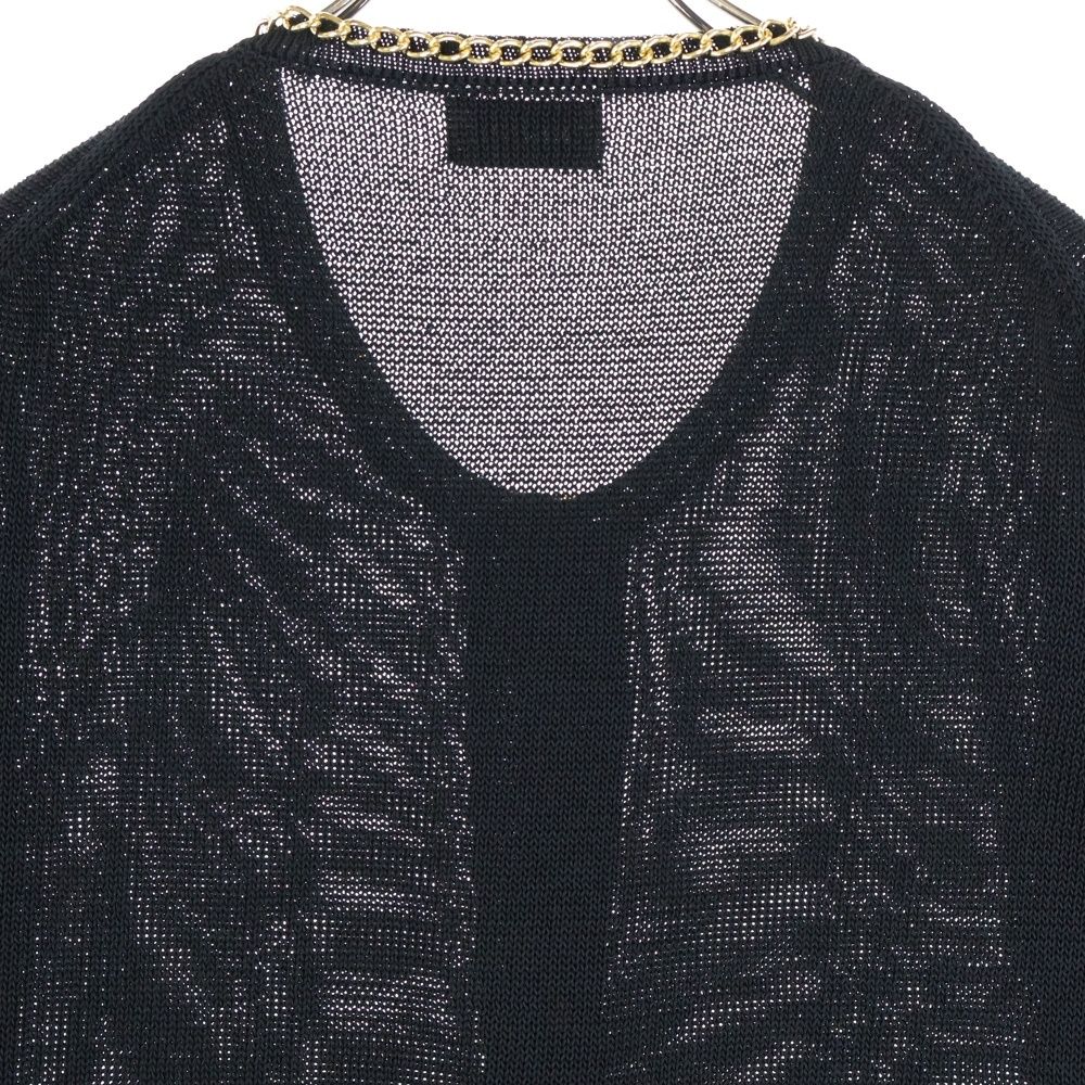 BED J.W. FORD (ベッドフォード) 24SS Chain Knit Cardigan チェーン