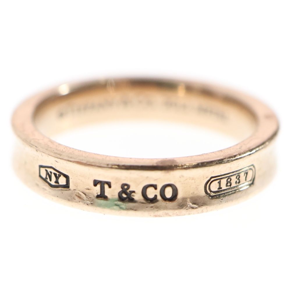 TIFFANY & Co. (ティファニー) 1837ナローリング ルベドメタル ピンク