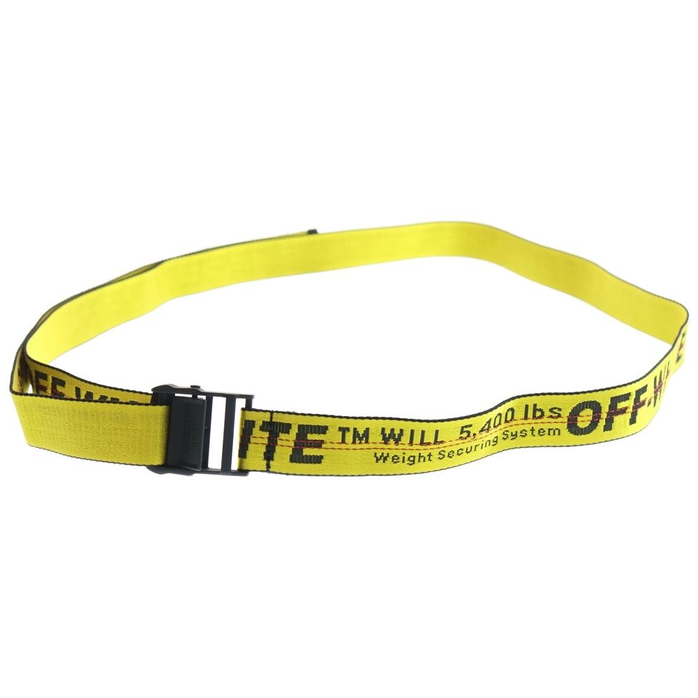 OFF-WHITE オフホワイト 20 AW CLASSIC BELT クラシック インダストリアル ベルト イエロー ブラック