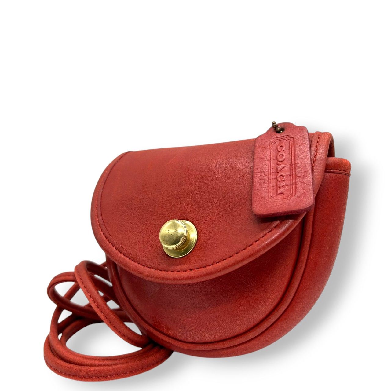 オールドコーチ COACH レッド ショルダーバッグ ドイツホック 【公式通販】