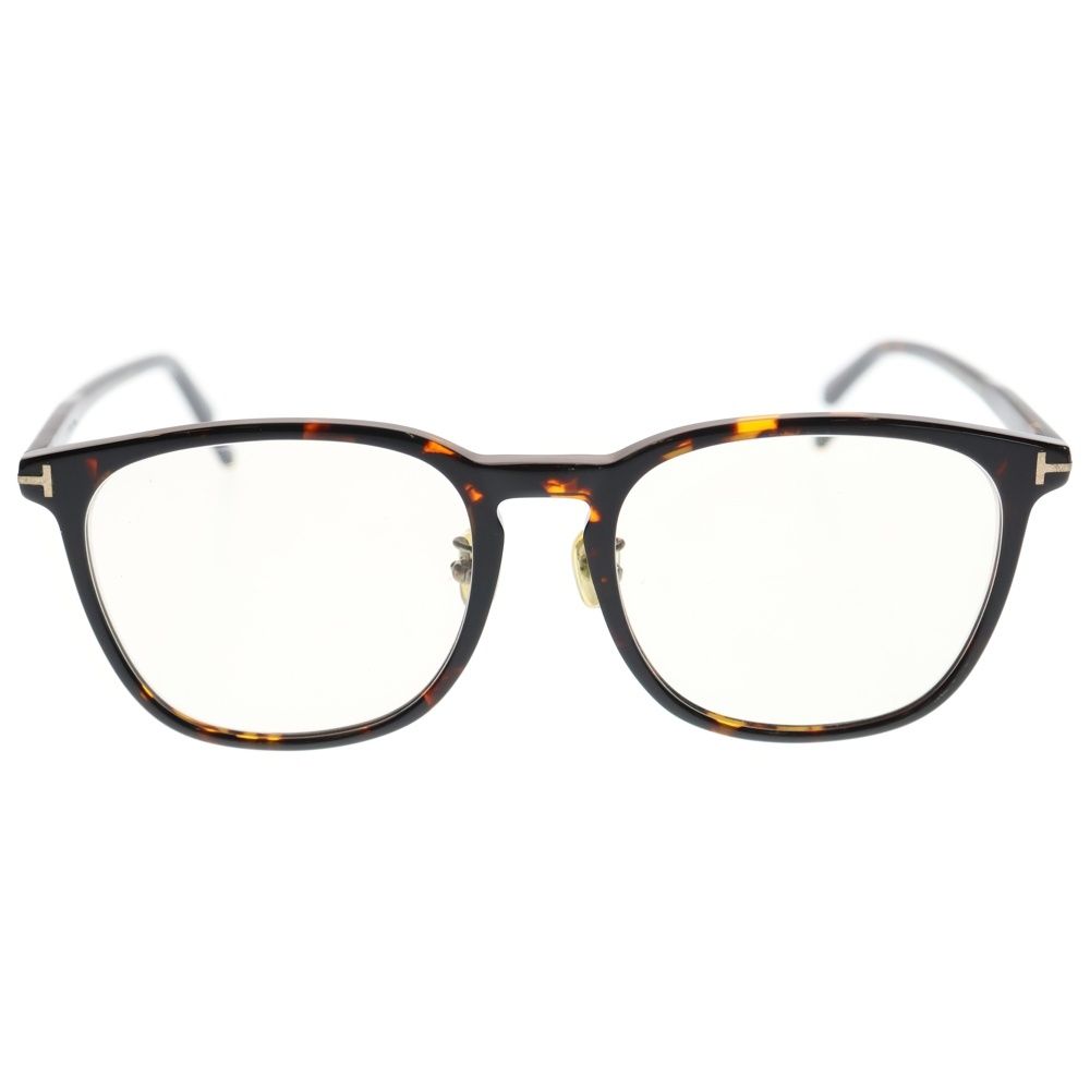 TOM FORD トムフォード ウェリントン フレーム サングラス 眼鏡 ブラウン TF 5700‐B 度入り