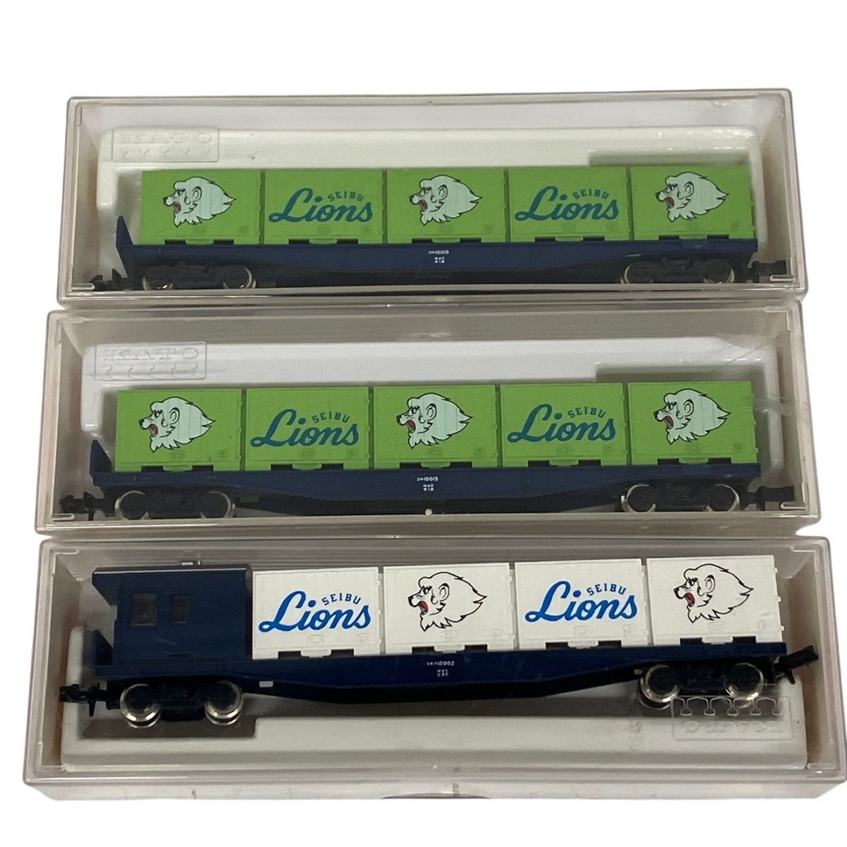 KATO 関水金属 802A 803B コンテナ搭載 貨物列車 3両セット Nゲージ