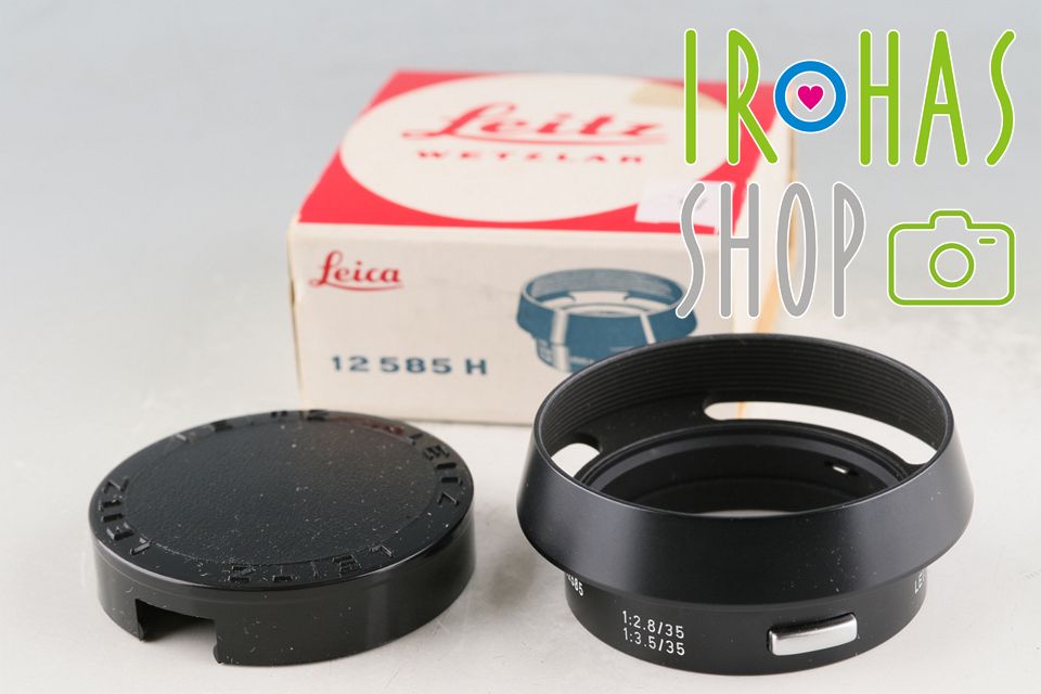 Leica Leitz Lens Hood 12585 for 35 mm F 2.8 3.5 50 2 61841 L 1