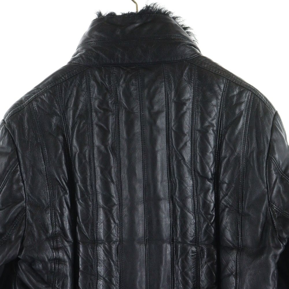 shellac cowレザージャケット SHELLAC シェラック 牛 革 ヌバック カウ レザー ダウン ライダース