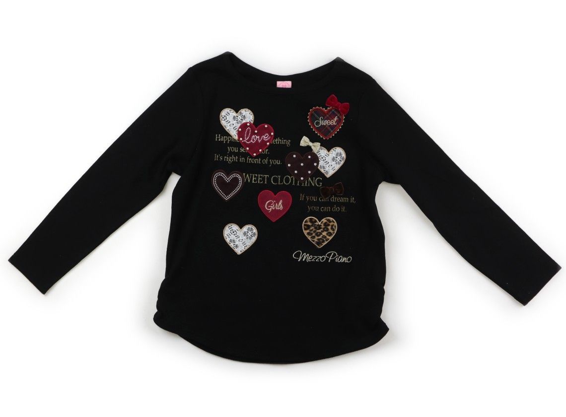 メゾピアノ/mezzopiano】Tシャツ・カットソー 140サイズ 女の子【子供服・ベビー服】（1991428） メゾピアノジュニア　長袖Tシャツ　140