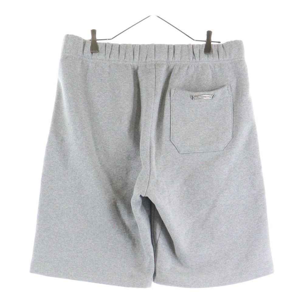 クロムハーツ ワイノット クロスパッチ スウェット ハーフ パンツ　グレー CHROME HEARTS クロムハーツ クロスパッチ ワイノット ハーフパンツ