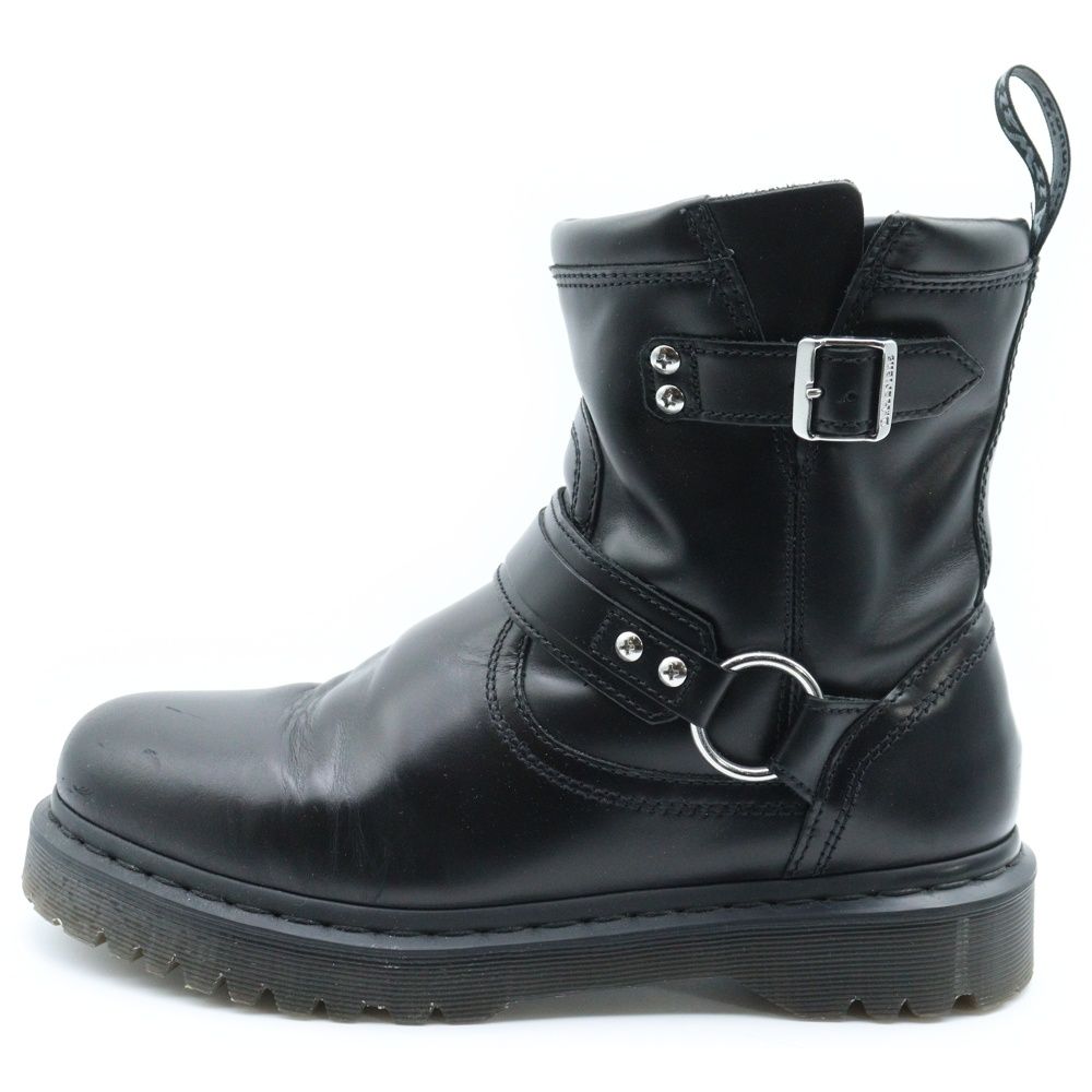 ドクターマーチン 8H 27cm レザー ワークブーツ ハイカット ケアグッズ付 Dr.Martens (ドクターマーチン) ANISTONE HARNESS アニストン ハーネス