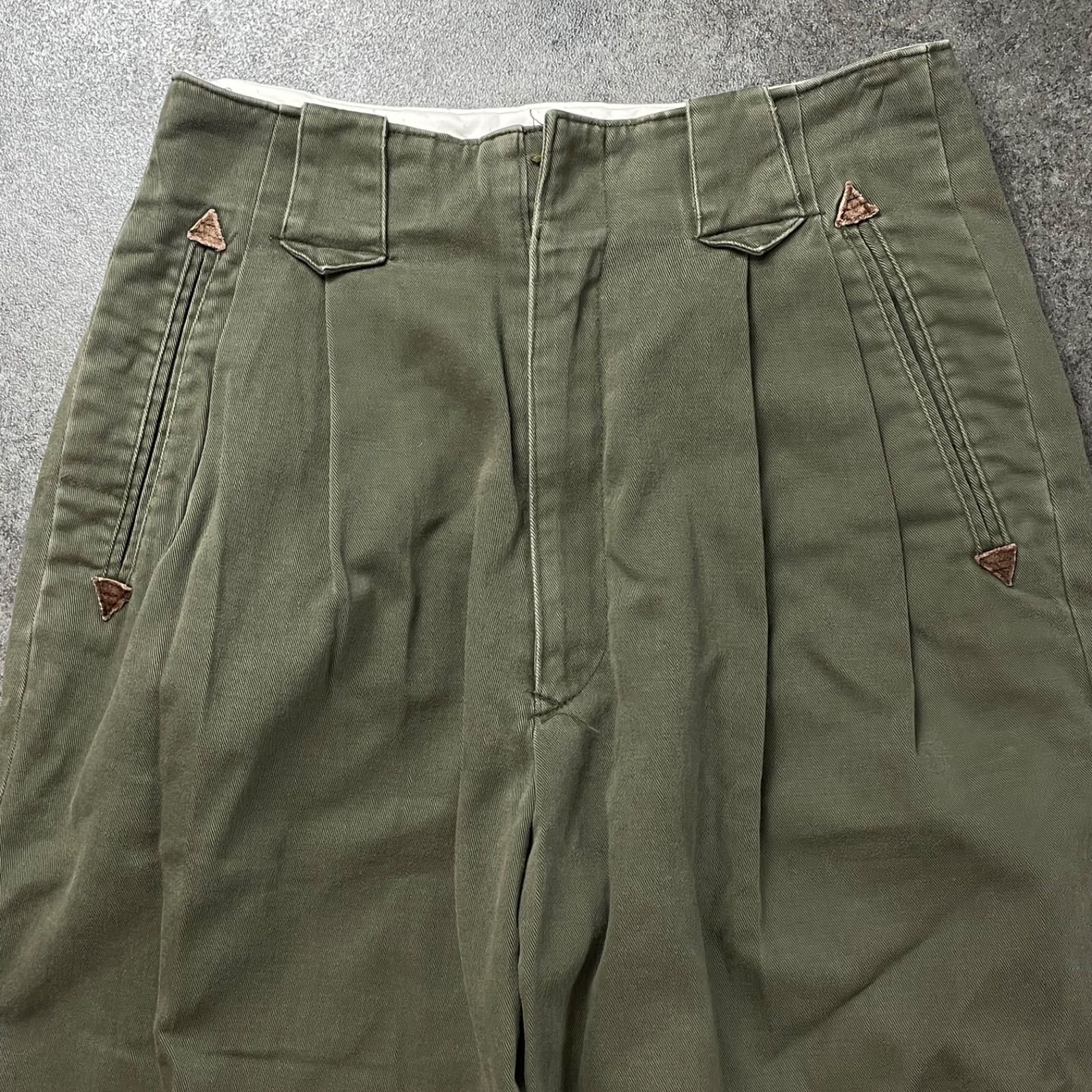 80 s 90 Vintage Polo Country Ralph Lauren ポロカントリー ラルフローレン ポロチノ チノパン ミリタリー フィールド パンツ 2タック カーキ ヴィンテージ ビンテージ レディース