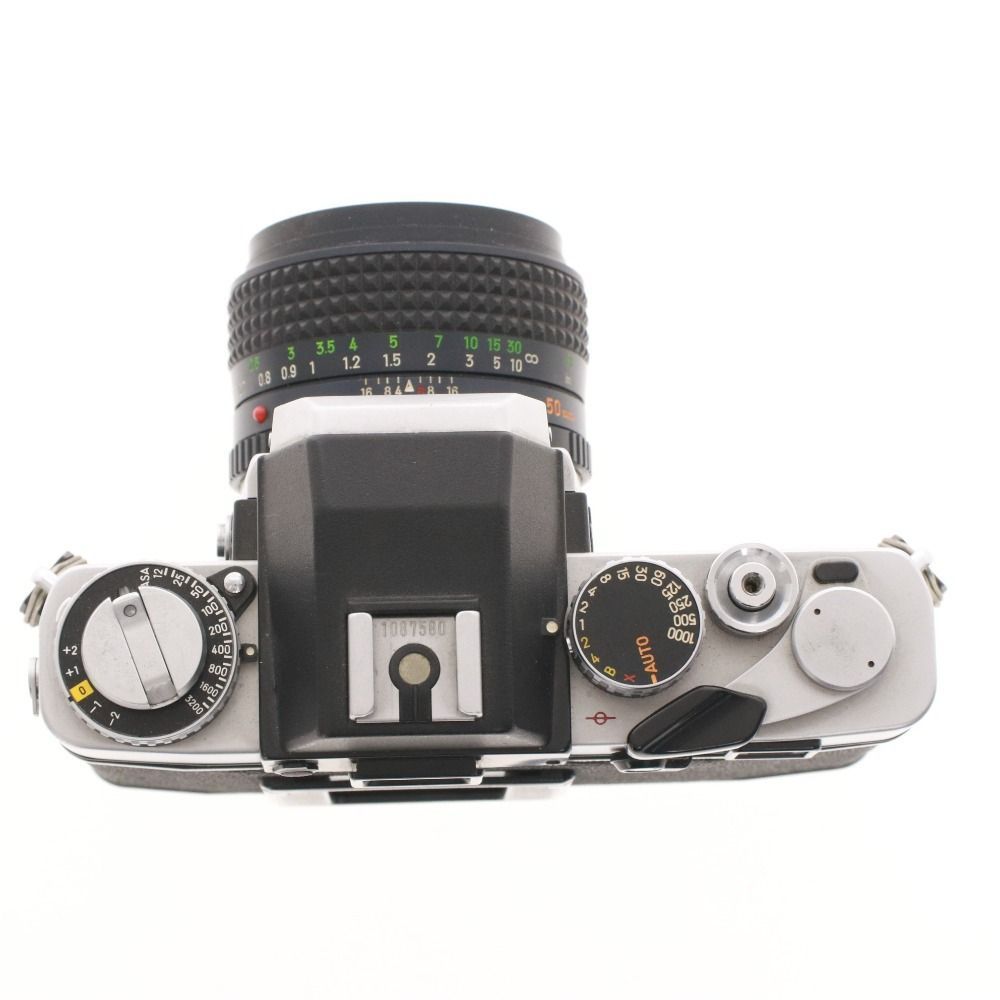 Minolta XE 一眼レフカメラ MC ROKKOR-PG付き □ ミノルタ XE カメラ フィルムカメラ MC ROKKOR-PG 1:1.4 50mm