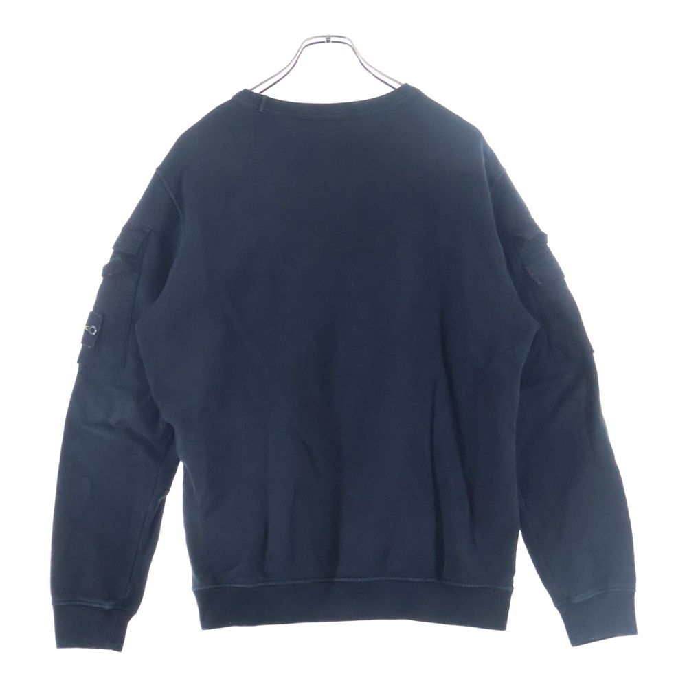 STONE ISLAND (ストーンアイランド) SHOULDER POCKET CREWNECK