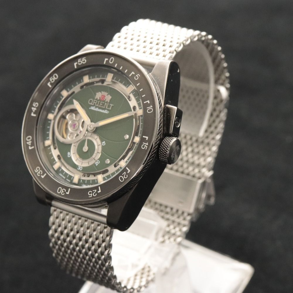 □ オリエント 腕時計 レトロフューチャーカメラ 自動巻き 136.8g