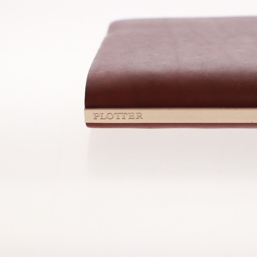  プロッター PLOTTER システム手帳 リスシオ M 6 777 16823 レディース メンズ ボルドー 付き システム手帳 手帳 日記 家計簿