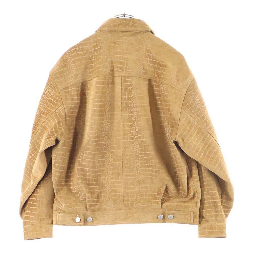 SUPREME (シュプリーム) 24AW Suede Work Jacket Croc スエード ジップ