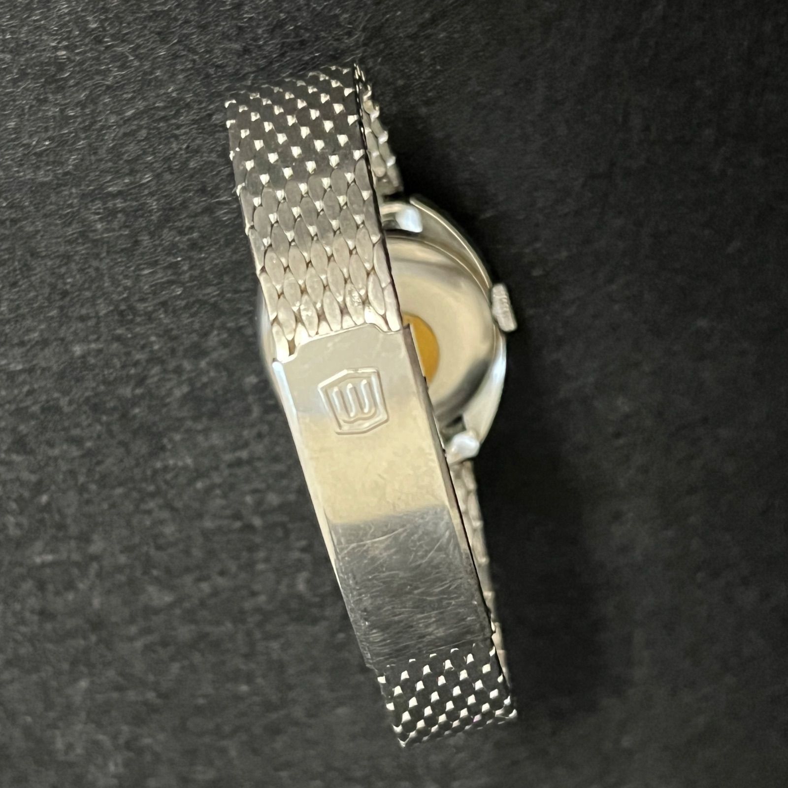 稼働品】 WALTHAM ウォルサム レディーマキシム 手巻き シルバー文字盤