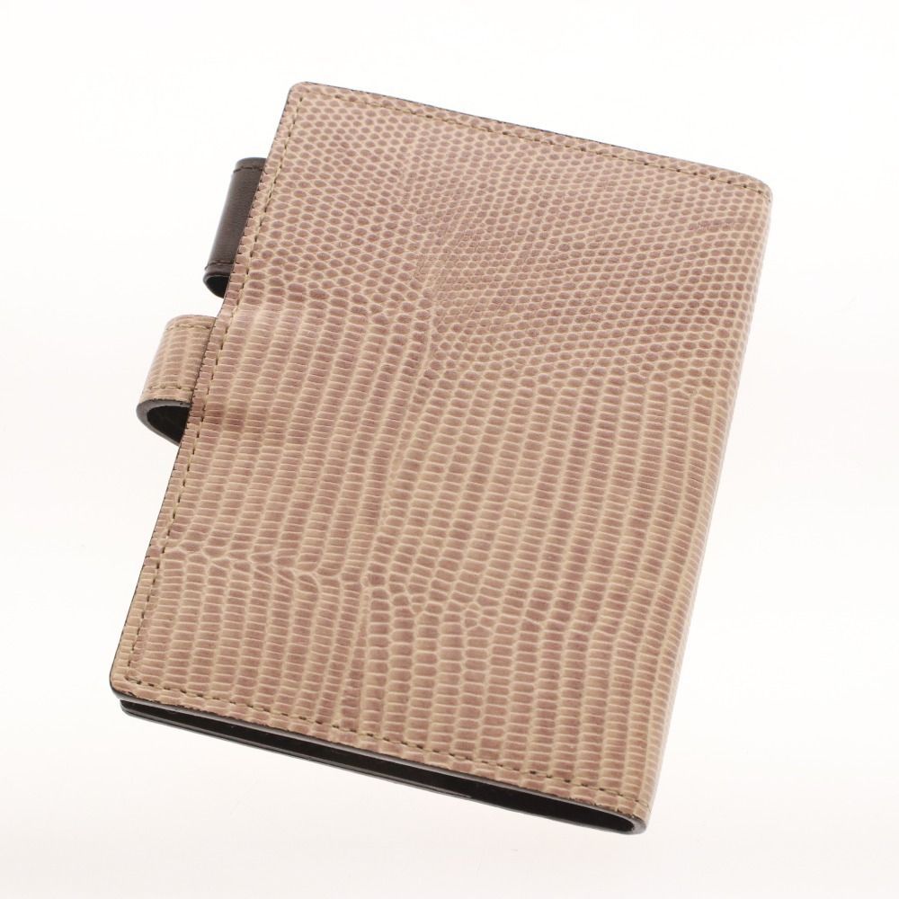 アシュフォード ASHFORD システム手帳 ネオフィナード M 5 レザー レディース ベージュ