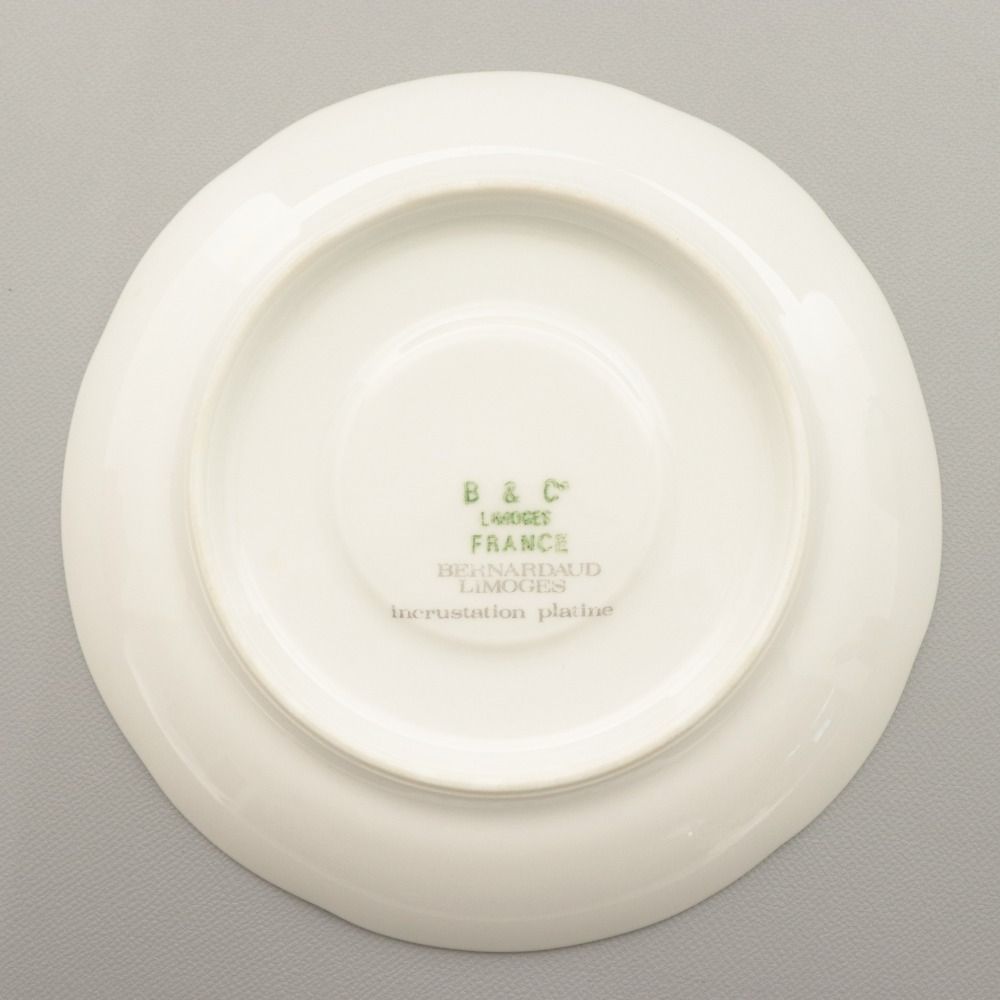 □ BERNARDAUD LIMOGES B&C ベルナルドリモージュ カップ ソーサー 1組
