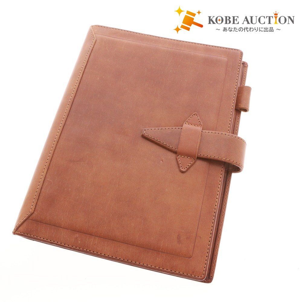 ダ ヴィンチ ロロマクラシック システム手帳 A 5 レザー レディース メンズ ブラウン