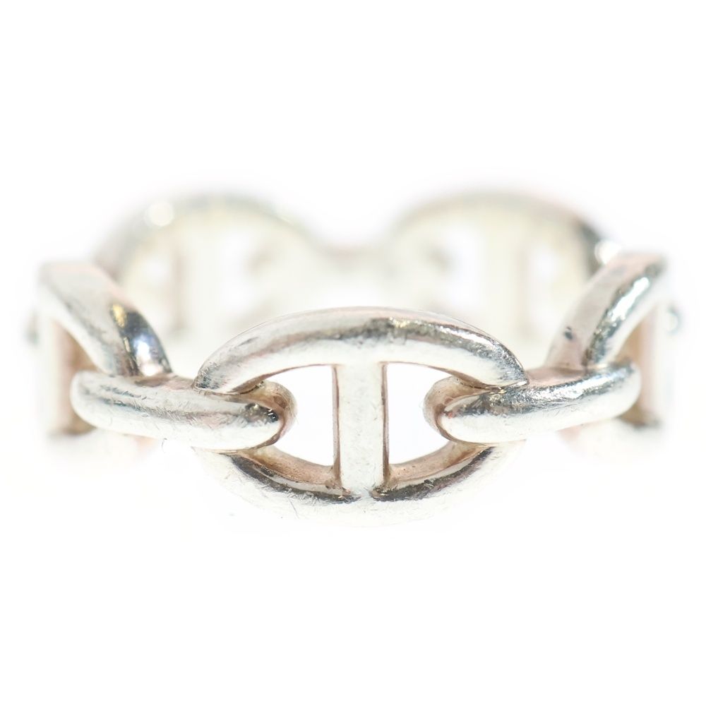 HERMES エルメス シェーヌダンクル アンシェネ リング Ag 925 SV シルバー 指輪