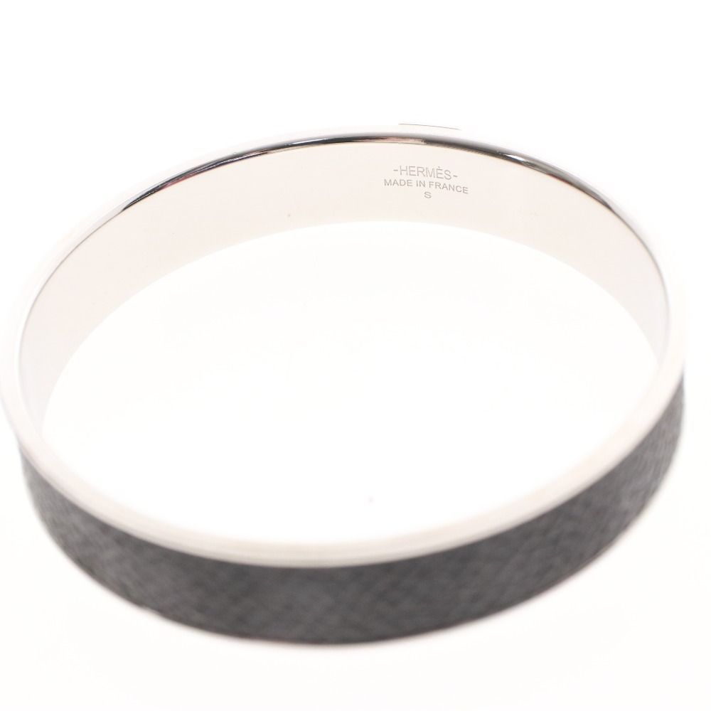 HERMES エルメス バングル ブレスレット フランス製 レディース ブラック き