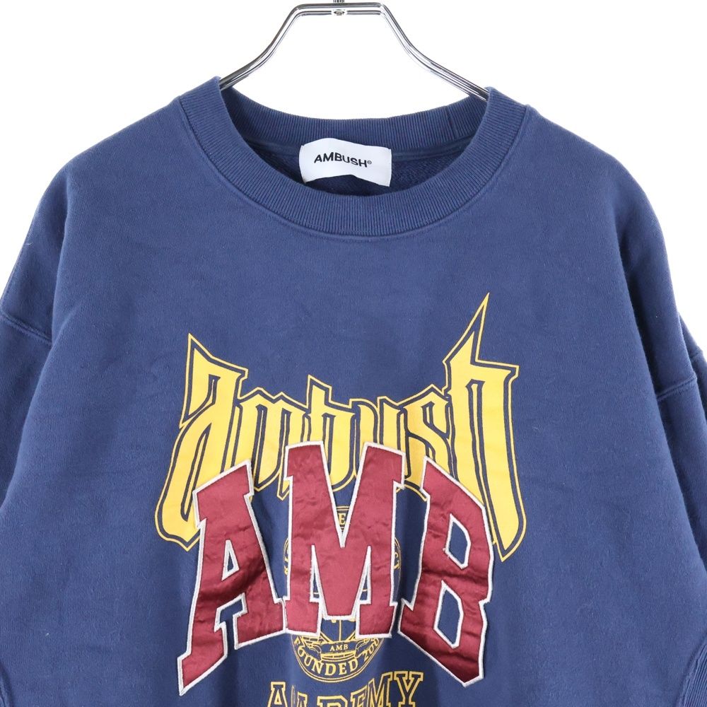 ロゴプリント トレーナー