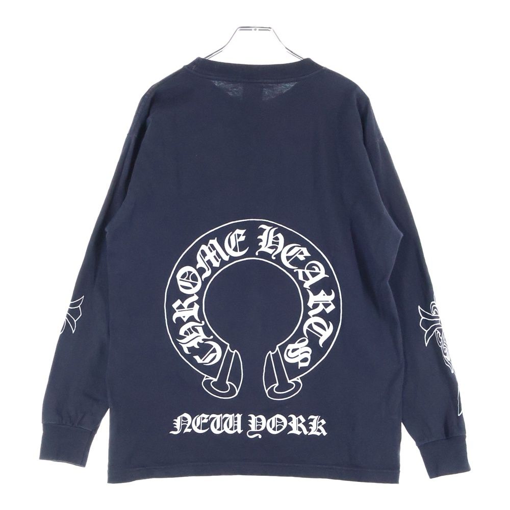CHROME HEARTS (クロムハーツ) OLD NEW YORK Horseshoe L/S Tee 
