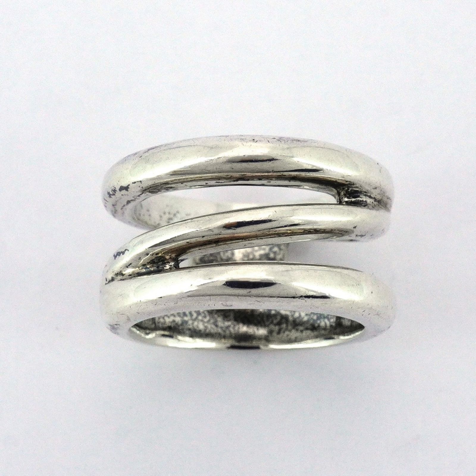 Tiffany ダイアゴナルリング　8.5号 ティファニー(Tiffany) ティファニー リング ダイアゴナル シルバー925