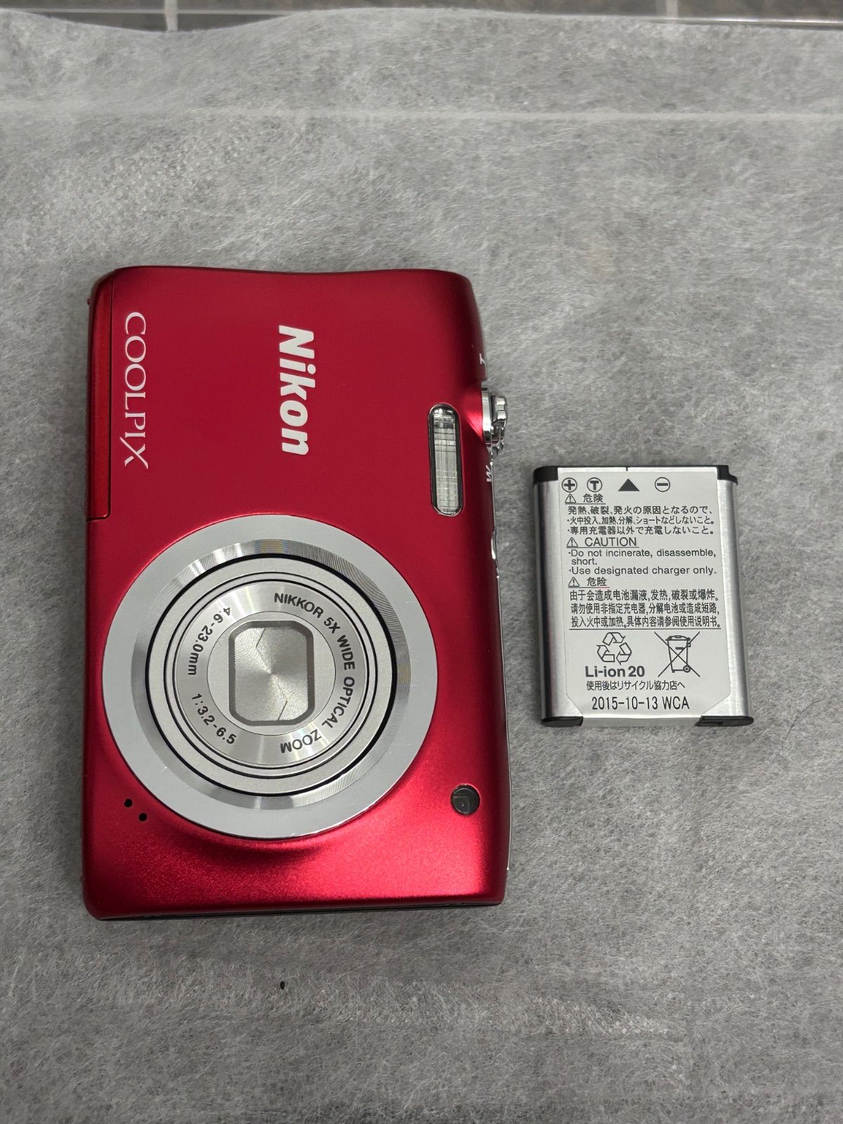 Nikon COOLPIX A100 赤 11255 - メルカリ