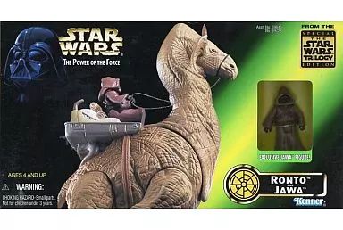 スターウォーズ ジャワ THE クリーチャーフィギュア ロント with ロント＆ジャワ Kenner POTF2 スター・ウォーズ FORCE POWER OF ロントwithジャワ ロントwhth FIG]スター・ウォーズ