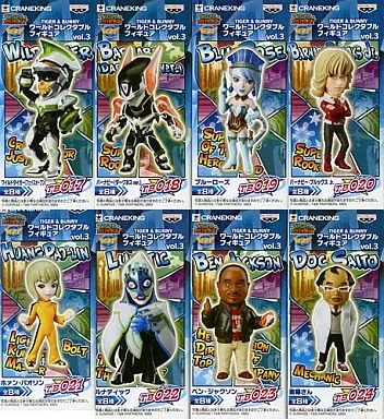 中古】フィギュア 全8種セット 「TIGER＆BUNNY」 ワールドコレクタブル