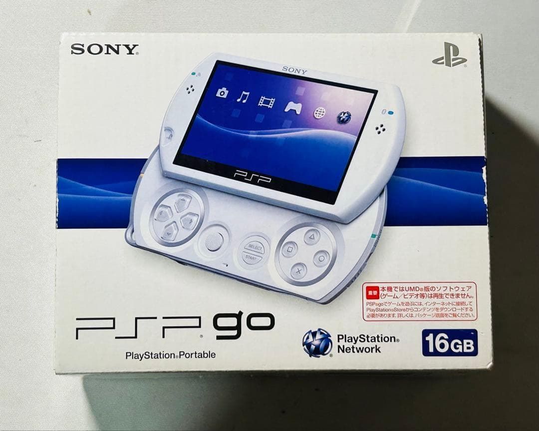 美品 PSP GO N1000 PB パールホワイト 本体 16GB ソニー - メルカリ