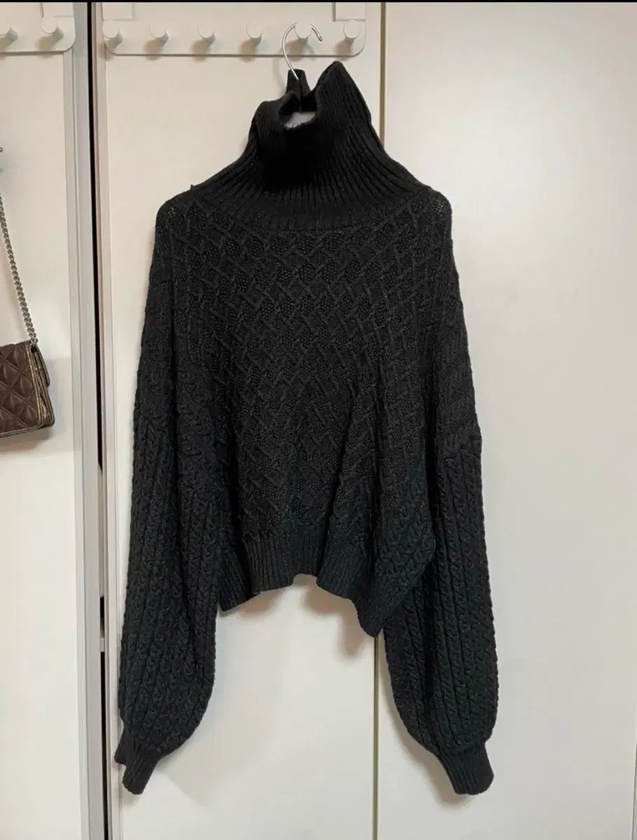 ZARA ザラ ニット スカート セット チャコールグレー M サイズ