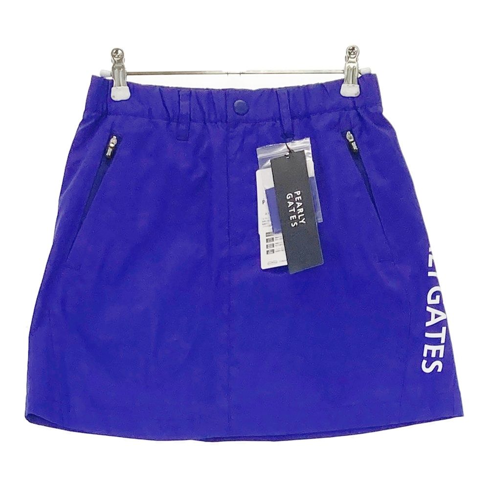 サイズ 00 PEARLY GATES パーリーゲイツ 055-1234022 蓄熱 スカート チェック柄 パープル系 ゴルフウェア レディース ストスト