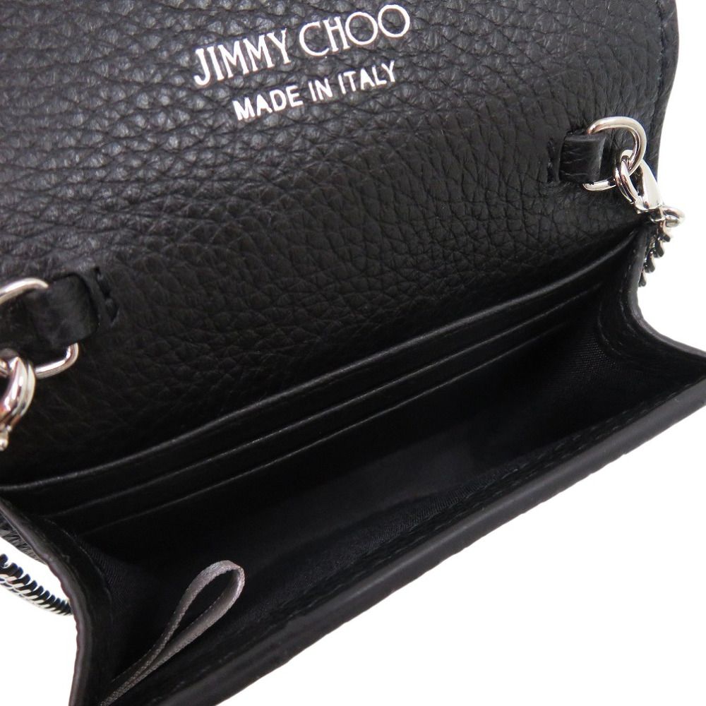 美品 ジミーチュウ 2WAY スタースタッズ カードケース 斜めがけ