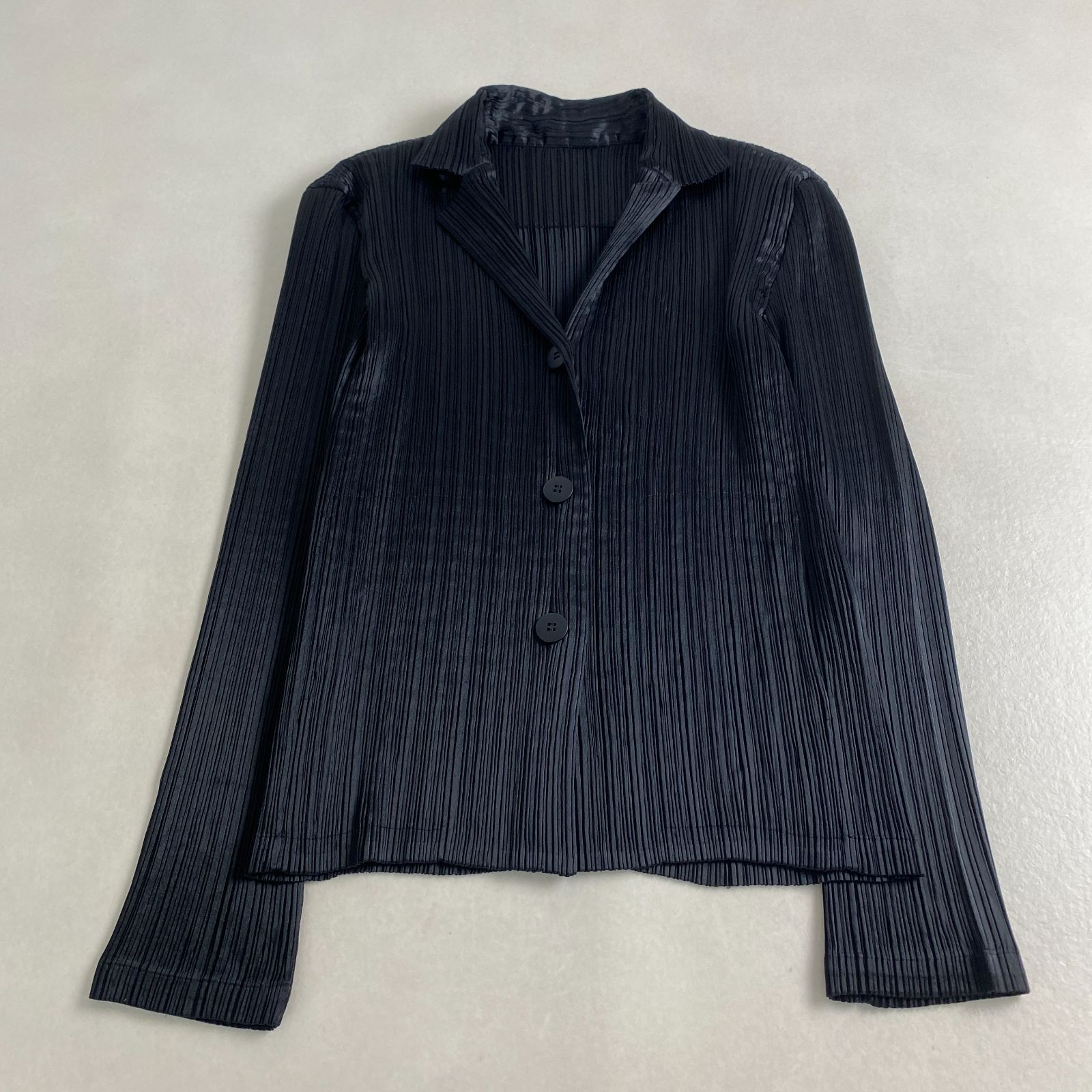 美品 イッセイミヤケ テーラードジャケット ISSEY MIYAKE FETE