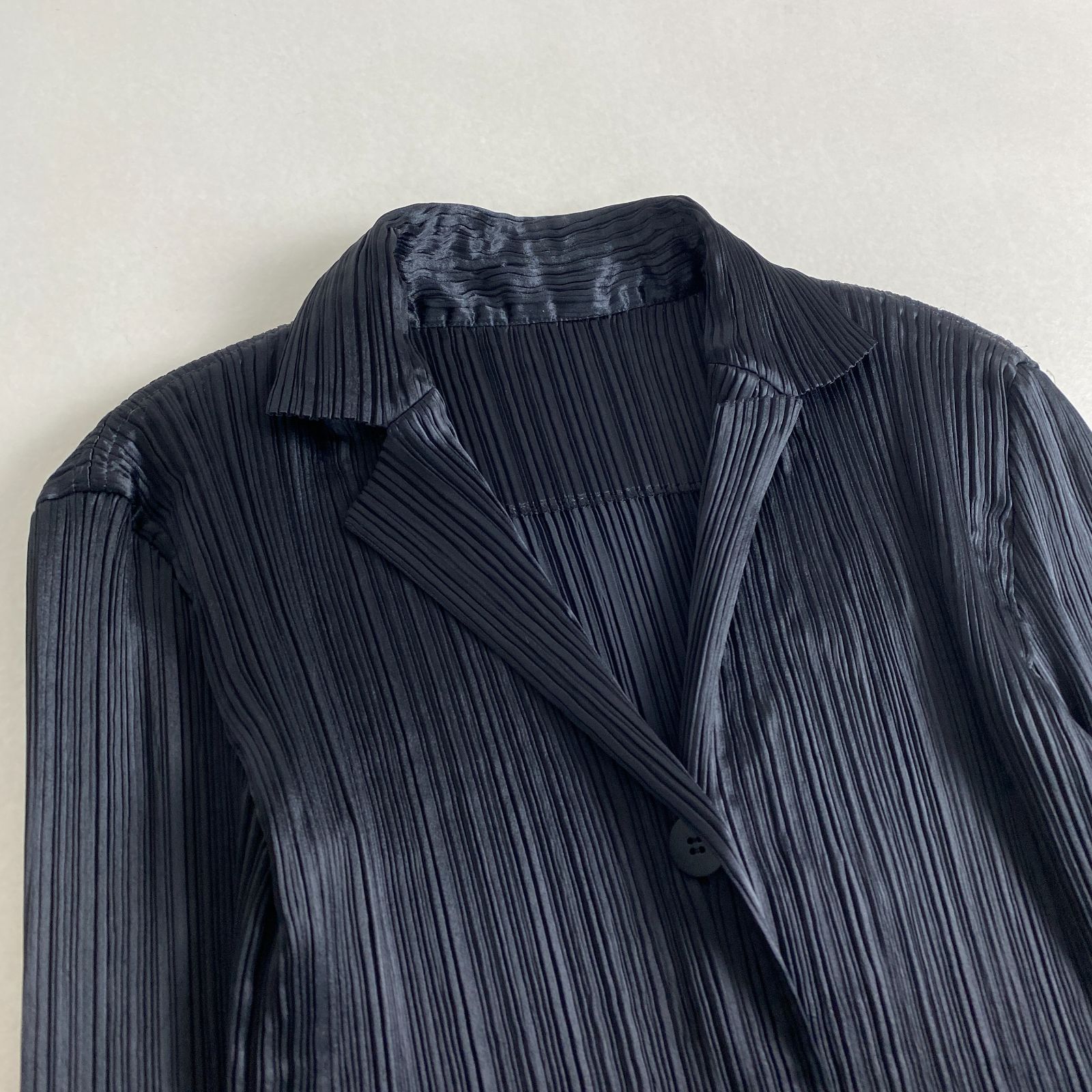 美品 イッセイミヤケ テーラードジャケット ISSEY MIYAKE FETE