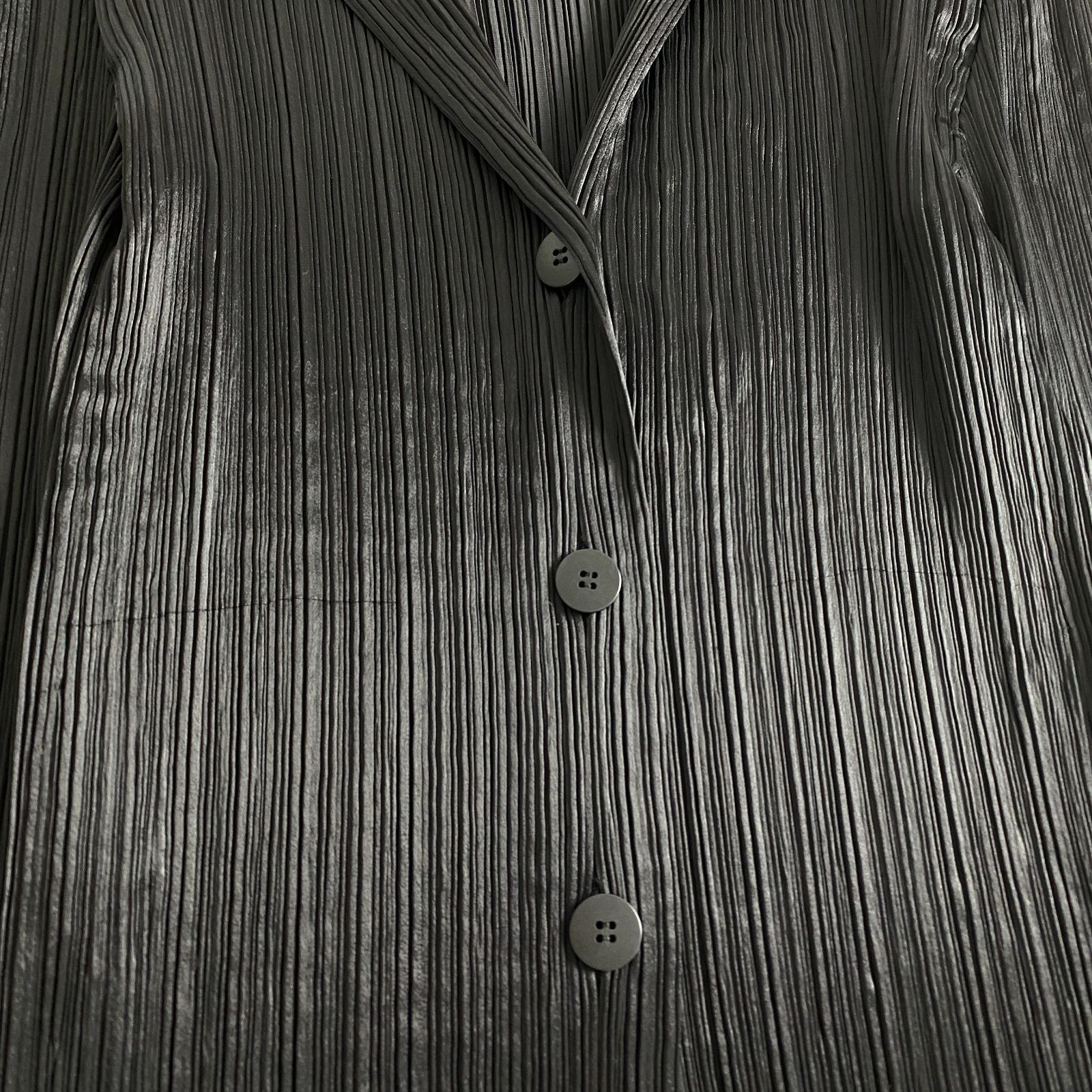 美品 イッセイミヤケ テーラードジャケット ISSEY MIYAKE FETE