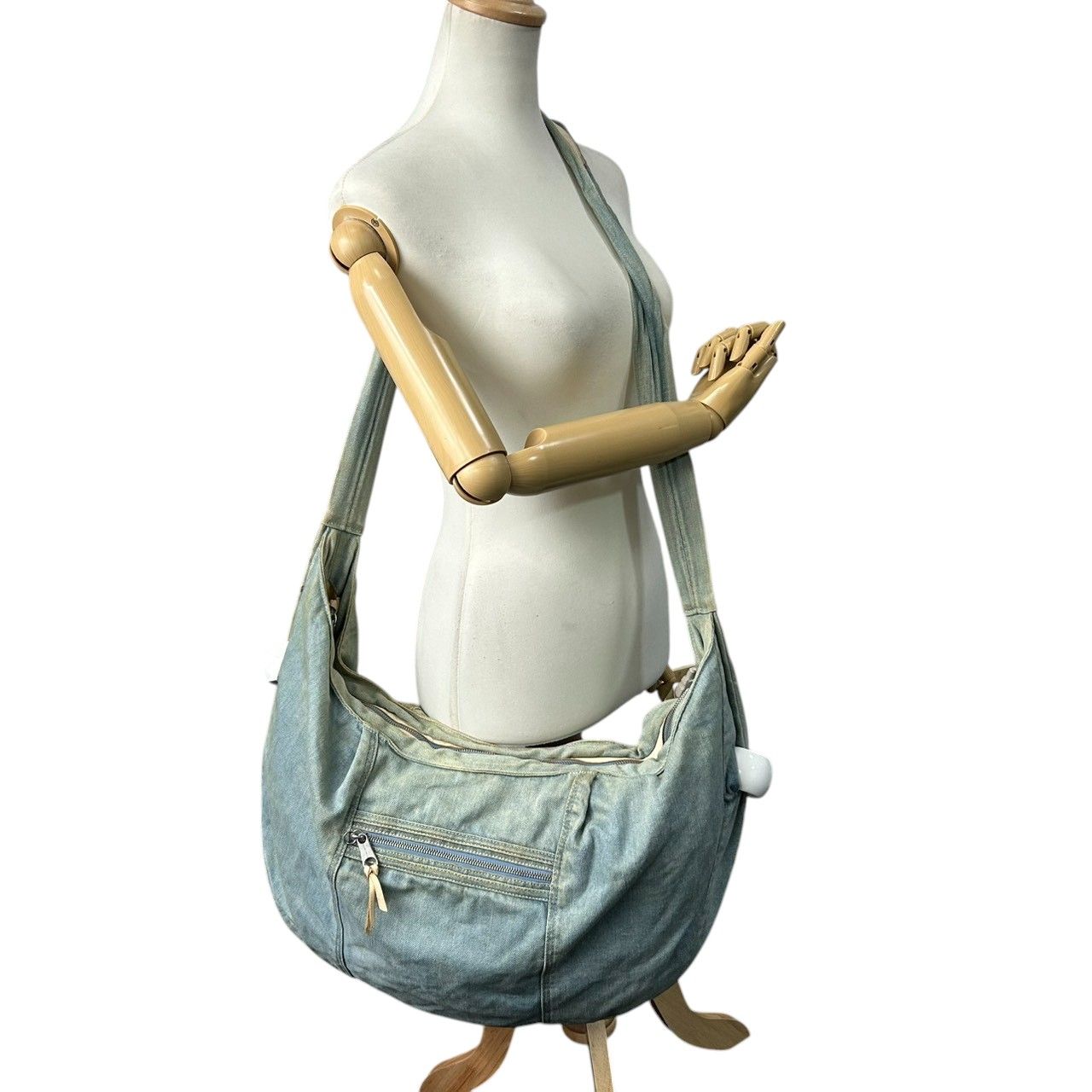 シーバイクロエ デニム ショルダーバッグ ワンショルダー ホーボー