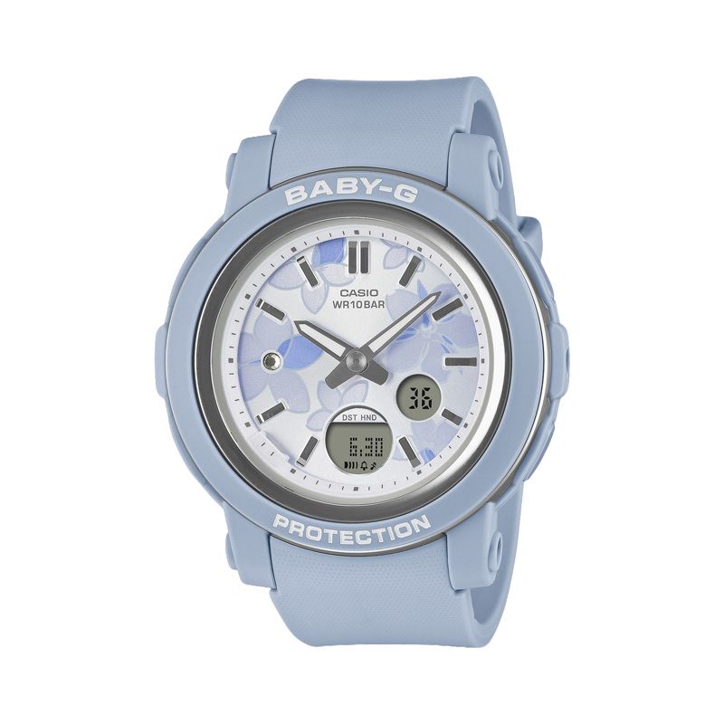 メーカー CASIO カシオ BABY-G BGA-290 FL-2 AJF 花柄フェイス 耐衝撃構造 10気圧防水 ワールドタイム搭載