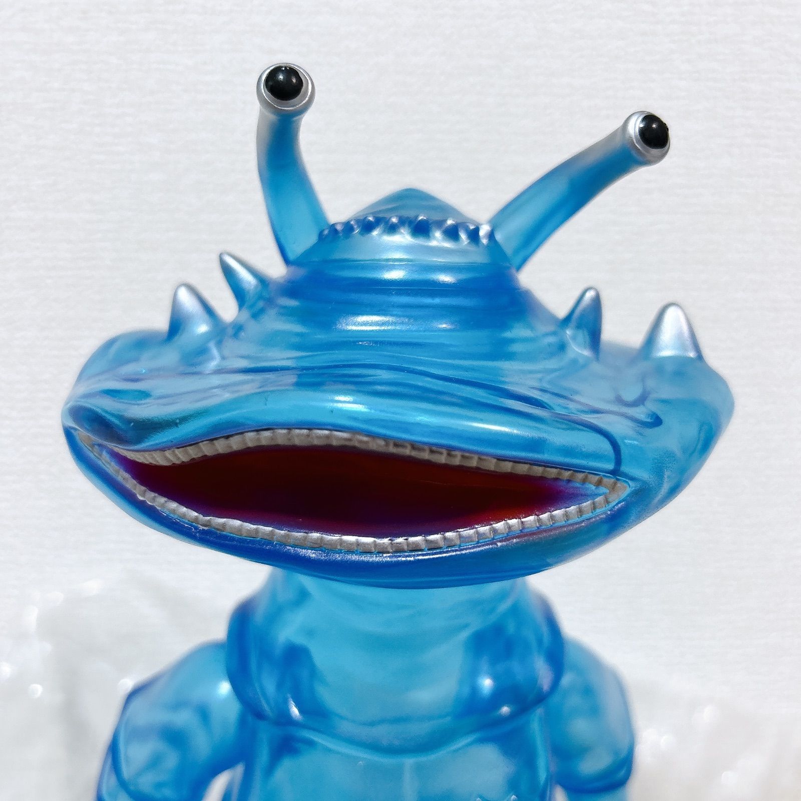 マルサン カネゴン 450 ブルークリア ソフビ フィギュア 怪獣