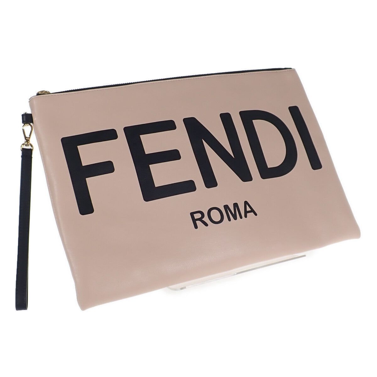 FENDI ﾌﾗｯﾄﾎﾟｰﾁﾗｰｼﾞ ｸﾗｯﾁﾊﾞｯｸﾞ