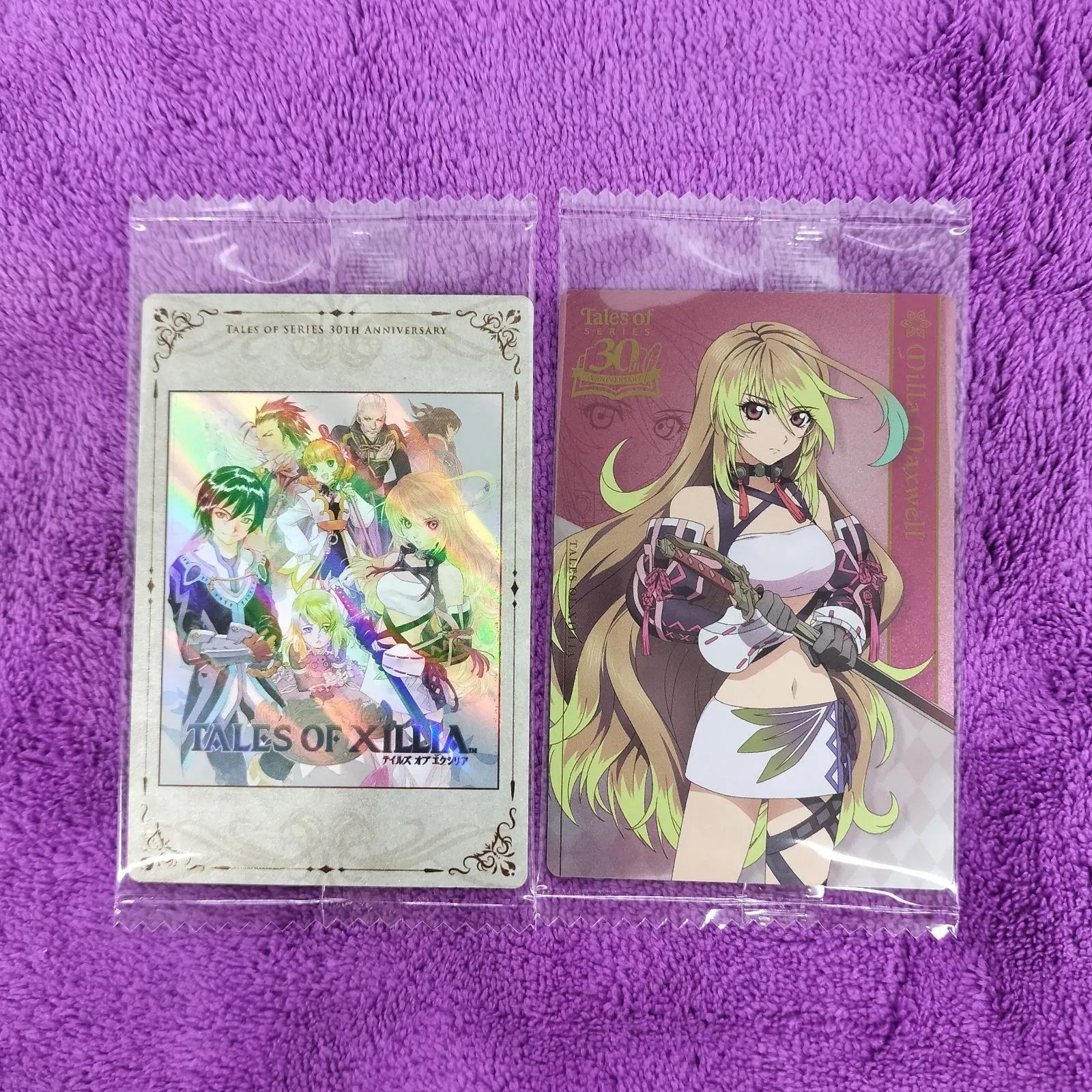 2枚セット② テイルズ オブ シリーズ ウエハース Tales of SERIES 30th
