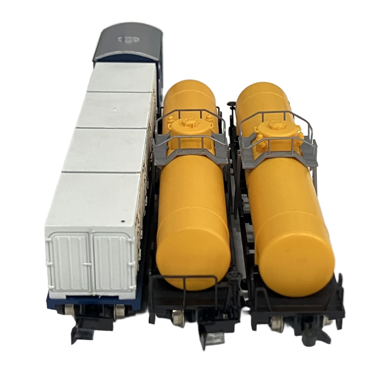 KATO 803-1 808-2 コキフ10000冷 タキ3000イエロー コンテナ搭載 貨物