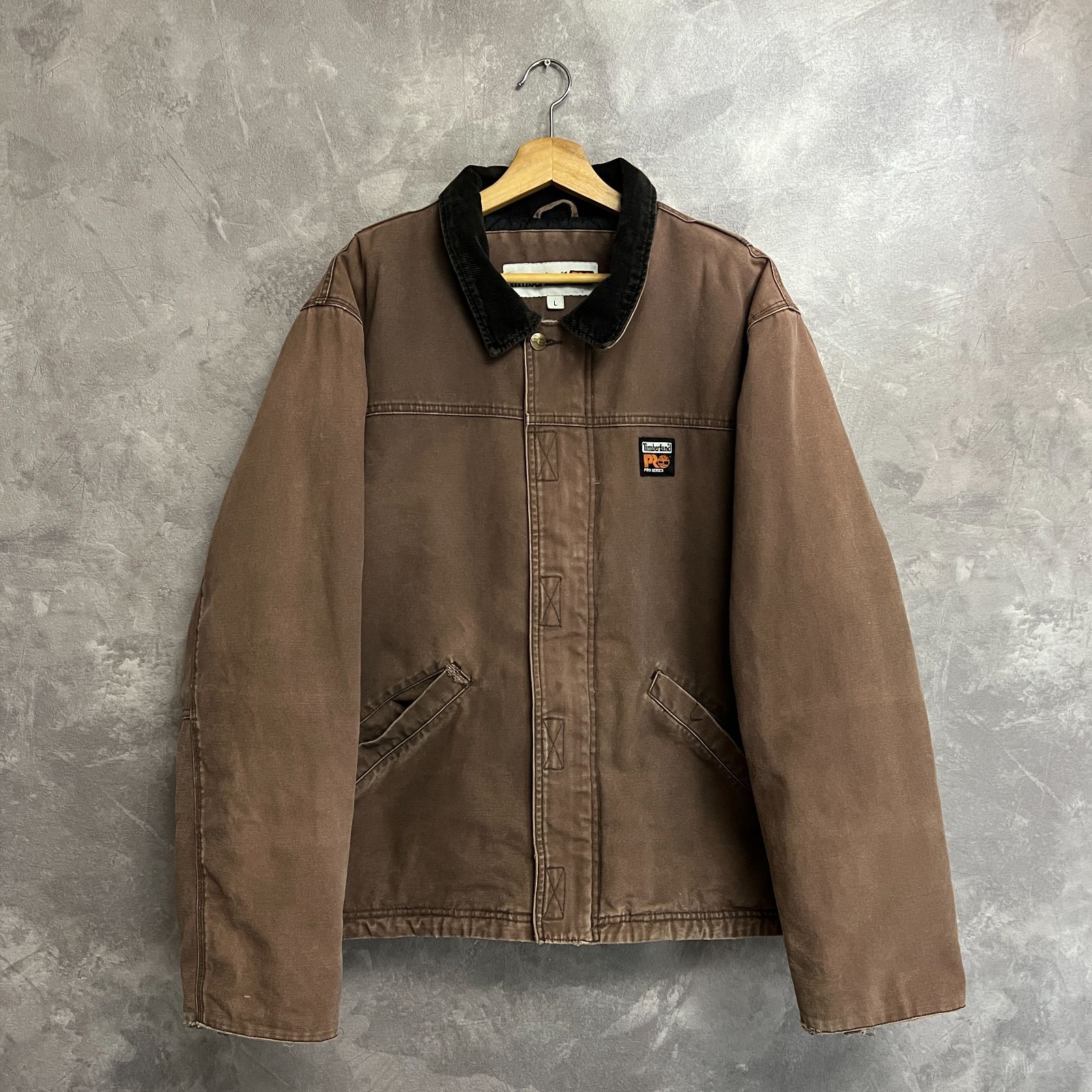 Timberland PRO コーデュロイ襟 ダックワークジャケット デトロイド