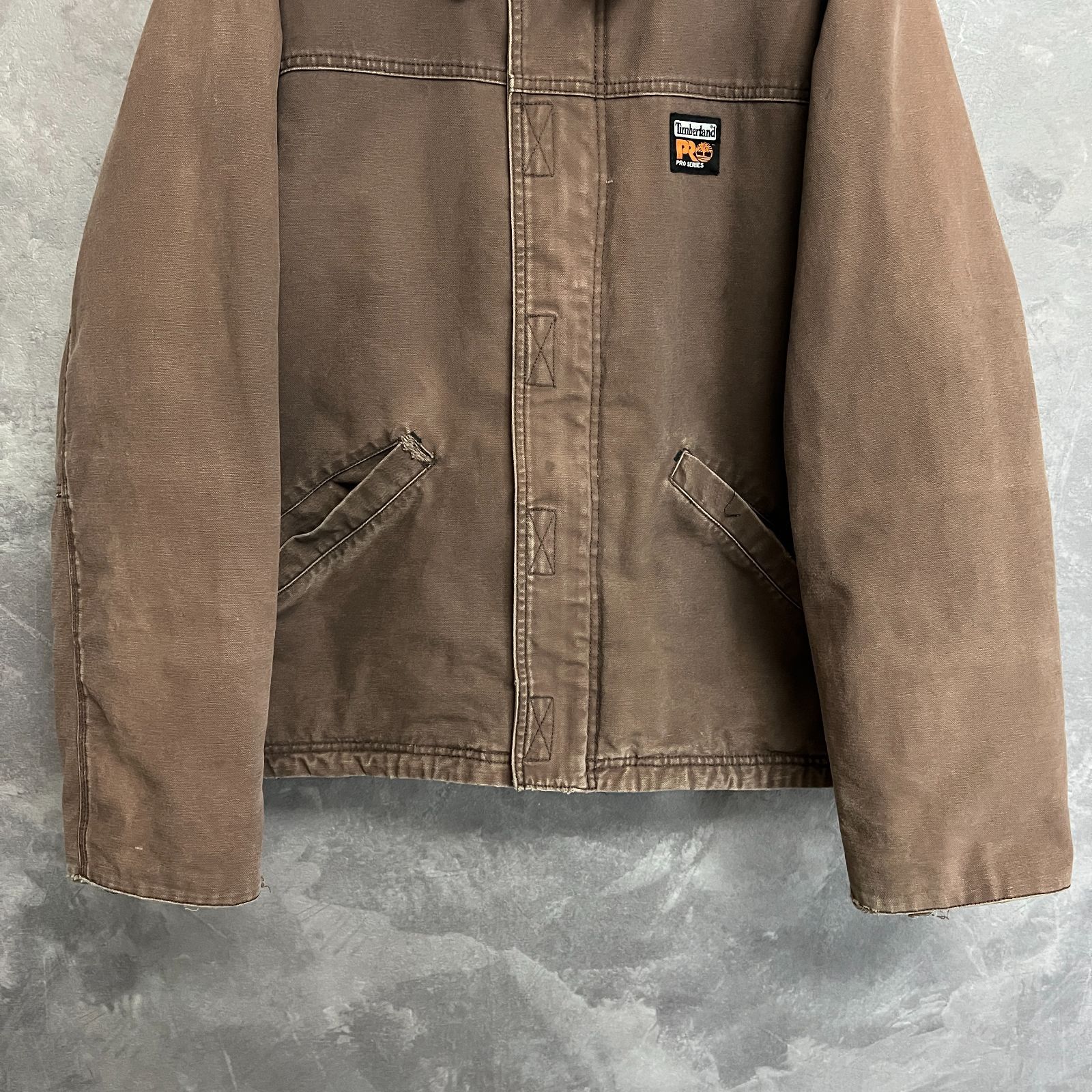 Timberland PRO コーデュロイ襟 ダックワークジャケット デトロイド