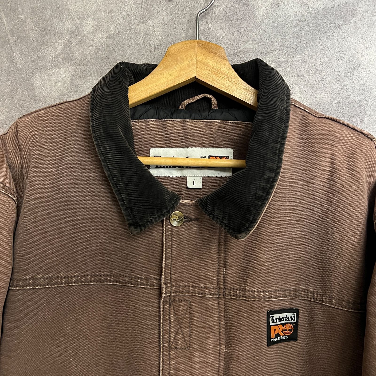 Timberland PRO コーデュロイ襟 ダックワークジャケット デトロイド