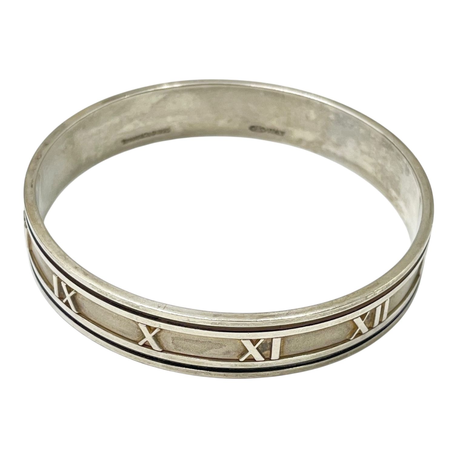 Tiffany&Co アトラスバングル Atlas sv925 ヴィンテージ TIFFANY ティファニー ヴィンテージバングル アトラス グルーブドカフ