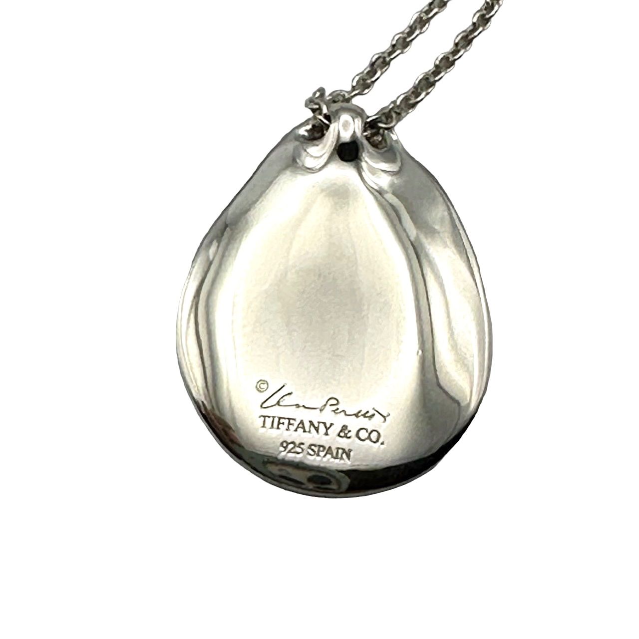 美品 ティファニー マドンナ リーフ ネックレス ペンダント シルバー