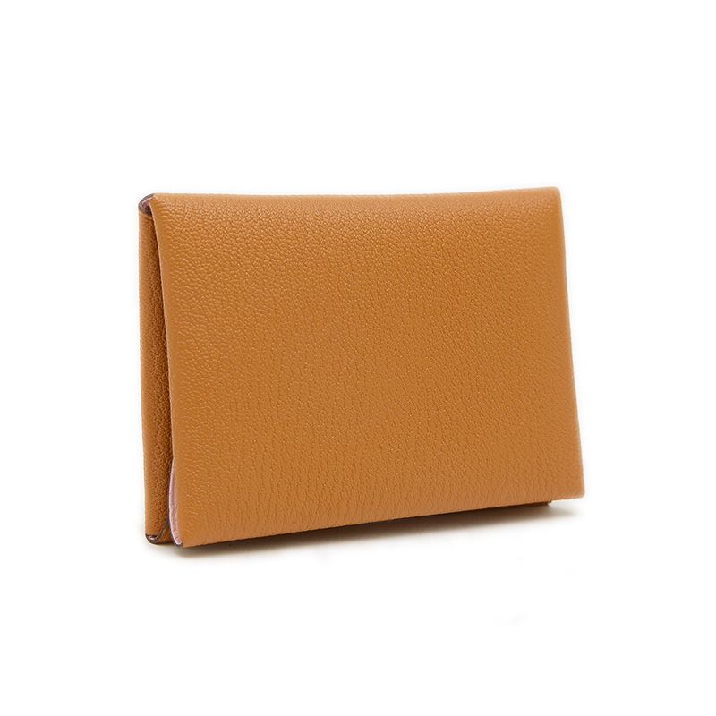 エルメス カルヴィデュオ ヴェルソ シェブルミゾル キャメル ローズサクラ Z刻